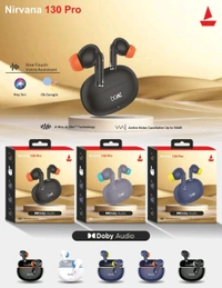 Boat BoAt Airdopes 130 Pro Earbuds – Pure Sound. Pure Freedom. - Black
