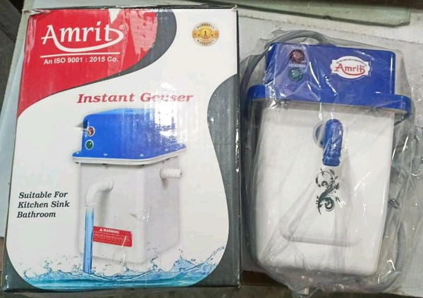 Indian Stuff  Amrit Instant Geyser  - White