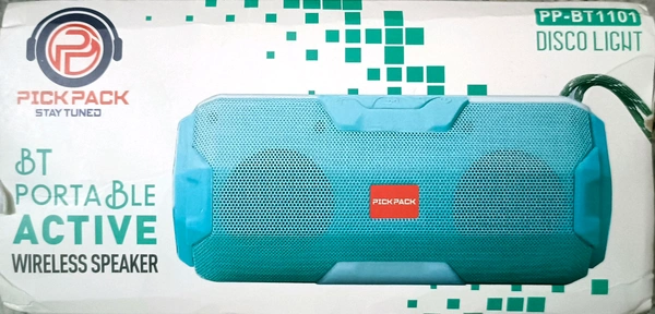 Picpack A006 Bluetooth Speaker Pickpack A006 Bluetooth Speaker - 195 mm Height:60mm, Black