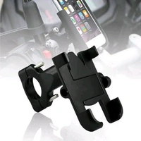 Bike & Activa Mobile Holder Stand - Adjustable Full Metal Body - Black