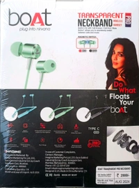 Boat Neckband Magnet On-Off Voice Change  - Snowy Mint