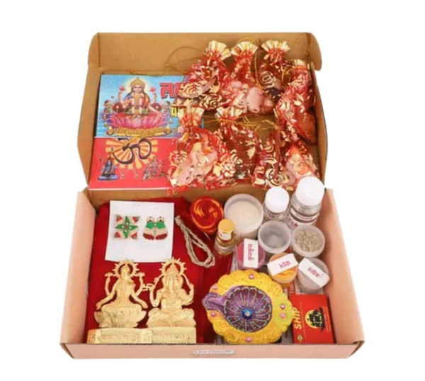 Indian Gadzet Diwali Pooja kit - multicolour