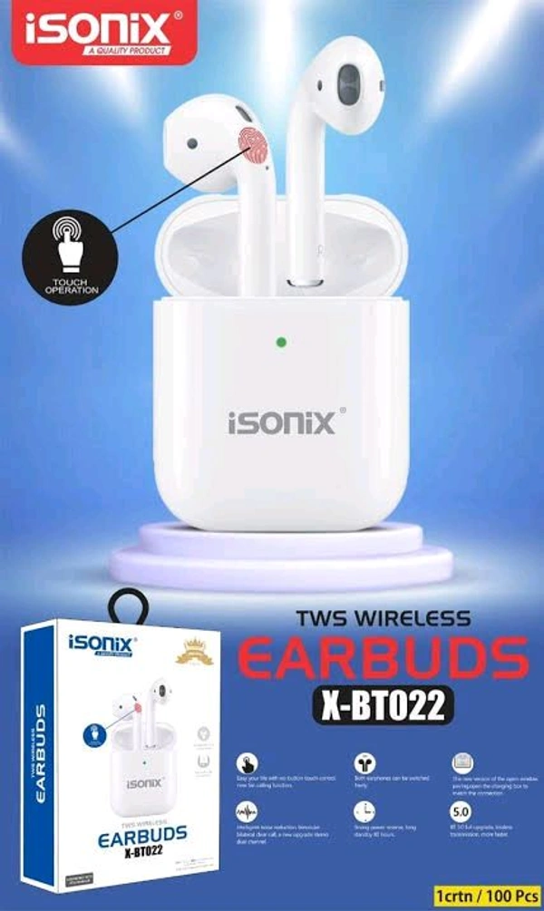 Isonix  iSonix TWS Wireless Earbuds (X-BT022)