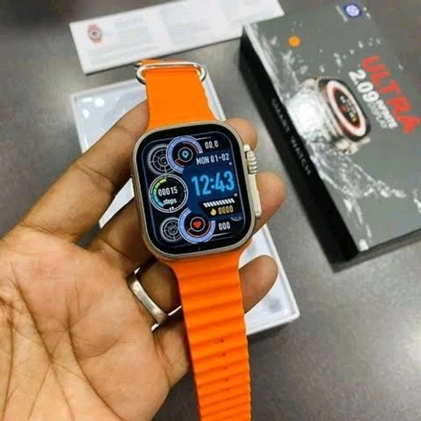 Hiwatch Pro T0 Ultra Smart Watch  - Black