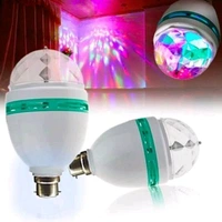 360 Degree LED Crystal Rotating Bulb  - White