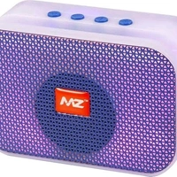 MZ 412SP Bluetooth Speaker LED - Silver