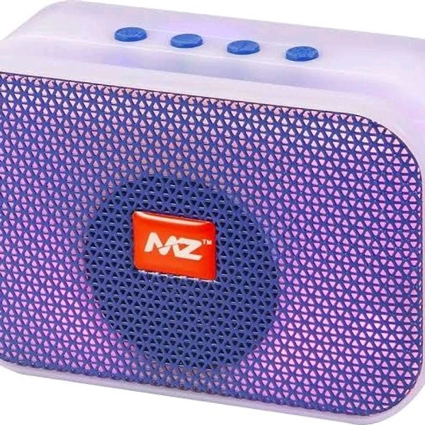 MZ 412SP Bluetooth Speaker LED - Silver