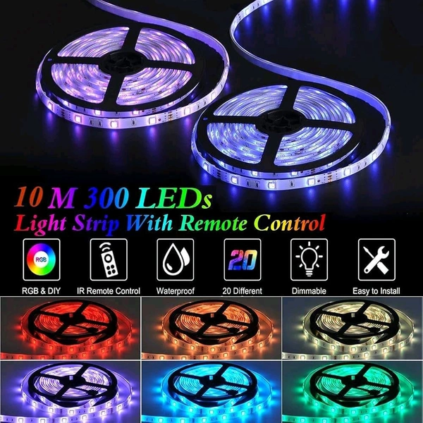 RV Strip Light  Strip LED light 10mtr 300 LEDs Multicolour 