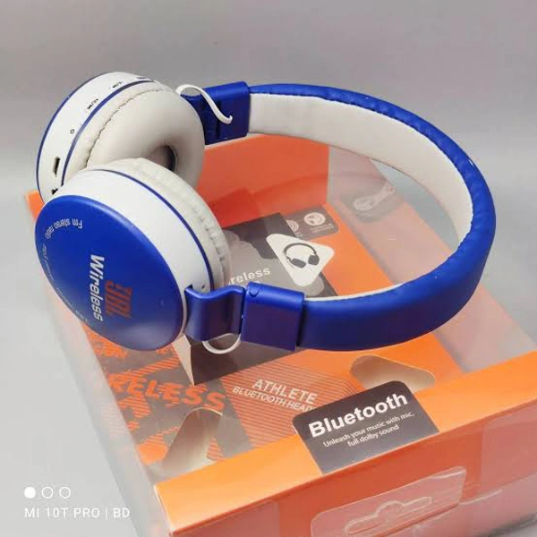 JBL Harman Ms-881 Wireless Bluetooth Headphone - Blue