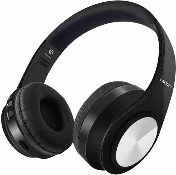 Firebolt Fire-Bolt Bluetooth Headphone 20+ Hours Play Time  - Black