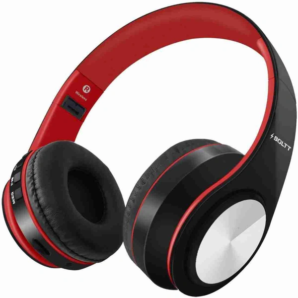 Firebolt Fire-Bolt Bluetooth Headphone 20+ Hours Play Time  - Black