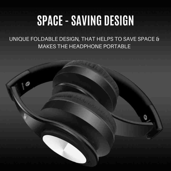 Firebolt Fire-Bolt Bluetooth Headphone 20+ Hours Play Time  - Black