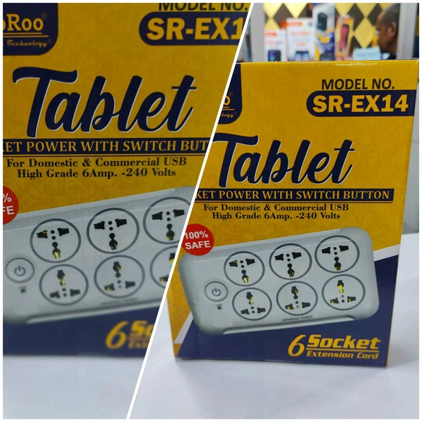Soroo Extension Board 6 Plugs
