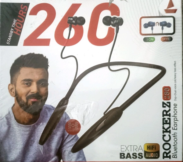 Boat Rockerz Wireless 260hrs Neckband  - Black