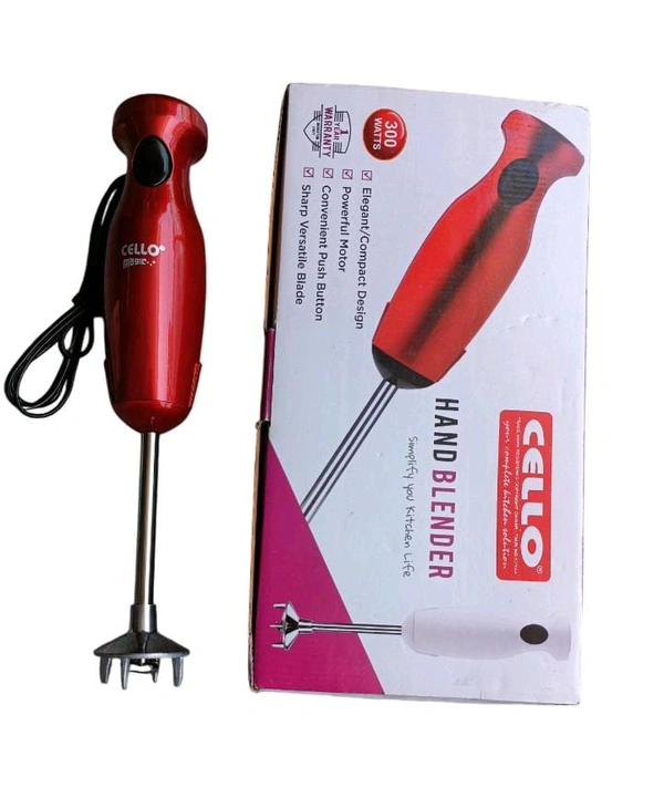 Cello Magic 300W Hand Blender – Powerful & Stylish Kitchen - Monza