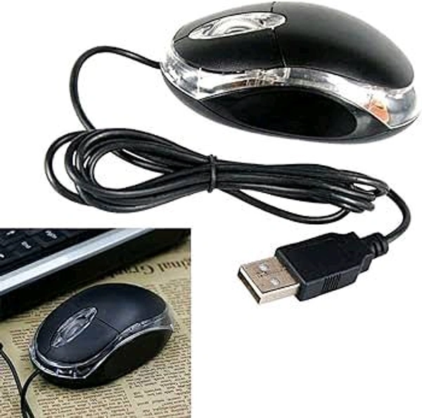 ADNet Wire Mouse  - Black