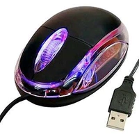 ADNet Wire Mouse  - Black