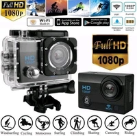 Full HD 1080p Sports Action Waterproof Camera  - Black