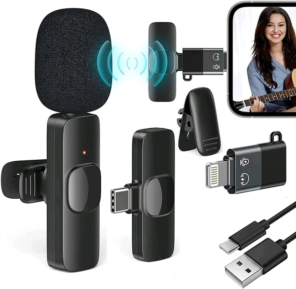 ClipMic Pro – Type-C Wireless Lavalier Microphone