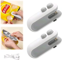 ✂️ Portable Mini Bag Sealer – USB Rechargeable Food Packet Sealing Machine