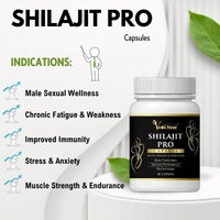 Vedanest Shilajit Pro Dietary Supplement for Men, Natural Herbal Extract (30 Count) (Buy 1 and Get 1)