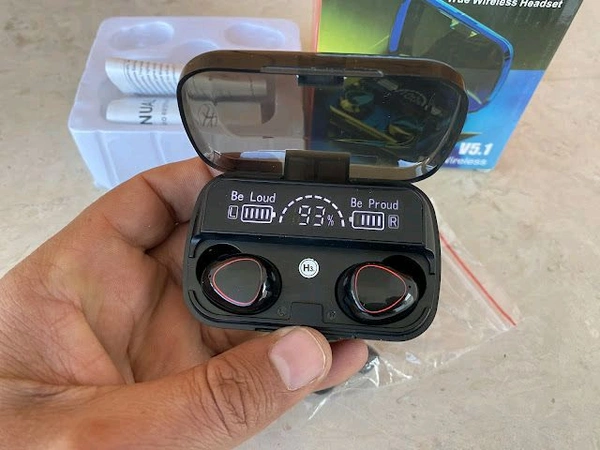 M10 wireless bluetooth and heaphones V5.1 Bluetooth 