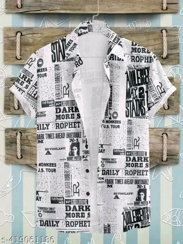 This Lycra fabric shirt is a perfect blend of style and comfort.