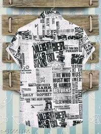This Lycra fabric shirt is a perfect blend of style and comfort.
