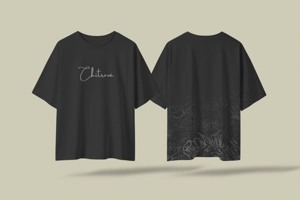 CHITRAVÉ CLOTHING (Urban Fade Oversized T-Shirt) - XL