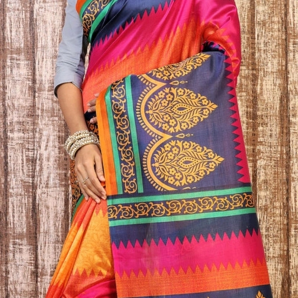 Logita Bhagalpuri Silk Sarees