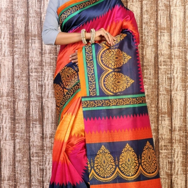 Logita Bhagalpuri Silk Sarees