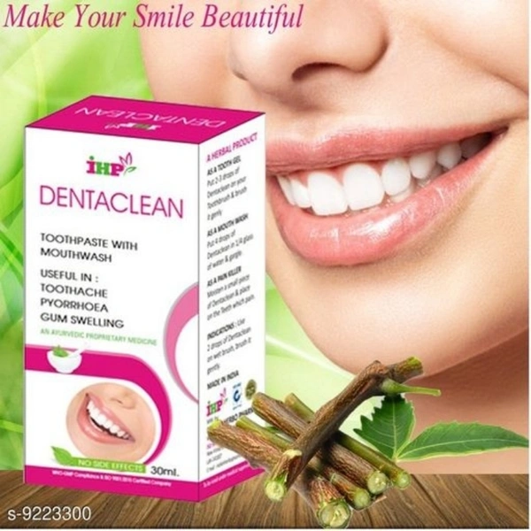 Denta Clean Mouth Wash, Pain Killer, - Nan return