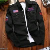 Trendy Sensational Men Shirts - M, Black, 7 Day Replenishment