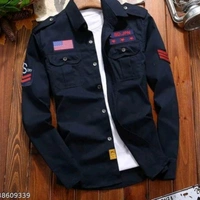 Trendy Sensational Men Shirts - L, Red, 7 days Replenishment