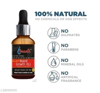 Omanta Premium Gentle Beard Oil & Wax - Free Size, 7 days Replacement