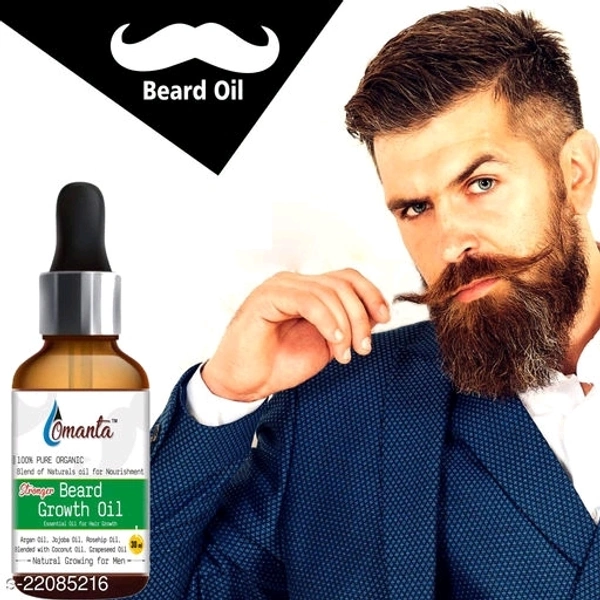 Premium Gentle Beard Oil & Wax - Free size, 7 days Replacement