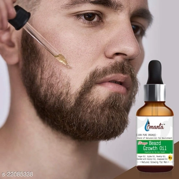 Omanta Sensational Smoothening Beard Oil & Wax - 7 Days Replacement, free size, 4.5✰