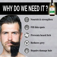 Omanta Sensational Smoothening Beard Oil & Wax - 7 Days Replacement, free size, 4.5✰