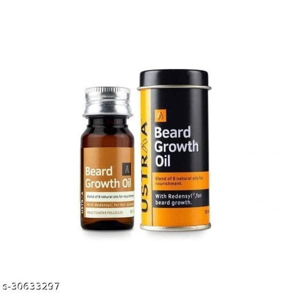Ustraa Beard Growth Oil - 35ml - 4.0 ✪, 7 days replacement, Free size, Free Delivery on order over ₹499