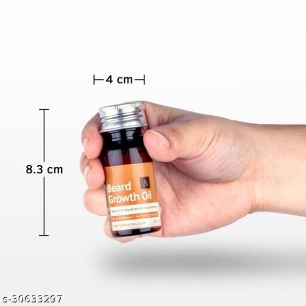 Ustraa Beard Growth Oil - 35ml - 4.0 ✪, 7 days replacement, Free size, Free Delivery on order over ₹499
