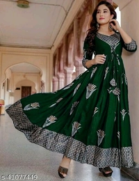R-D  Graceful Kurtis - Red