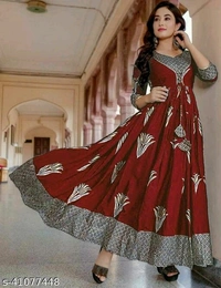 R-D  Graceful Kurtis - New Blu, XL