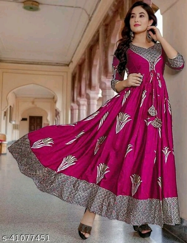 R-D  Graceful Kurtis - Brown, XXl