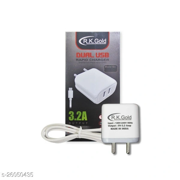 Mobile Charger - 7 days replacement, 4.0 ✪, Free shipping, free Size, white