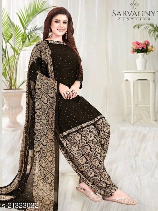 Dimple Refined Salwar Suits & Dress Materials - Blu, UN Stitched, 4.9 ✪, free shipping, 7 Day Replacement and return