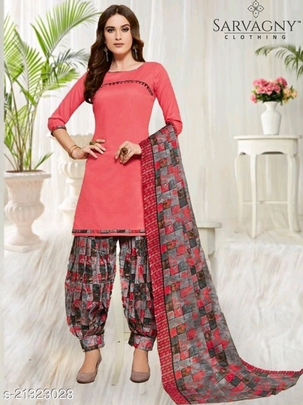 Dimple Refined Salwar Suits & Dress Materials - Blu, UN Stitched, 4.9 ✪, free shipping, 7 Day Replacement and return