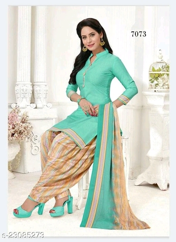Dimple Fabulous Salwar Suits & Dress Materials - C Green