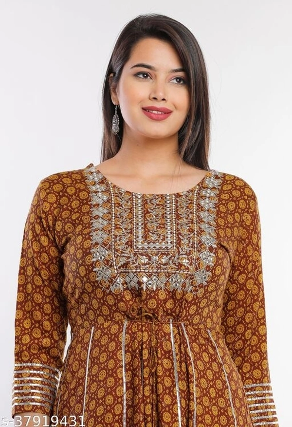 Trendy Alluring Kurtis*Fabric: Rayon - Mehrun