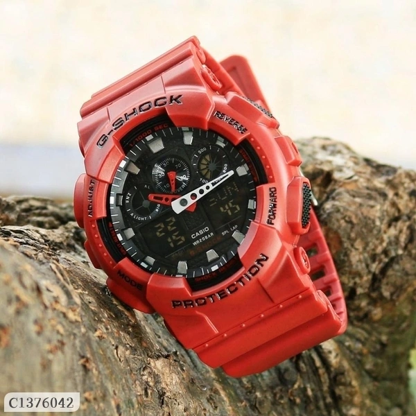 Men's Trendy Digital & Analog Watch - 4.9✰, next day Dispatch, free shipping, 5 day return