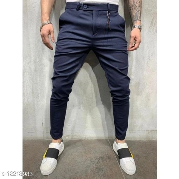 Casual Modern Men Track Pants - blu, 30, 4.3✰, next day Dispatch, free shipping, 7 day return and replacement